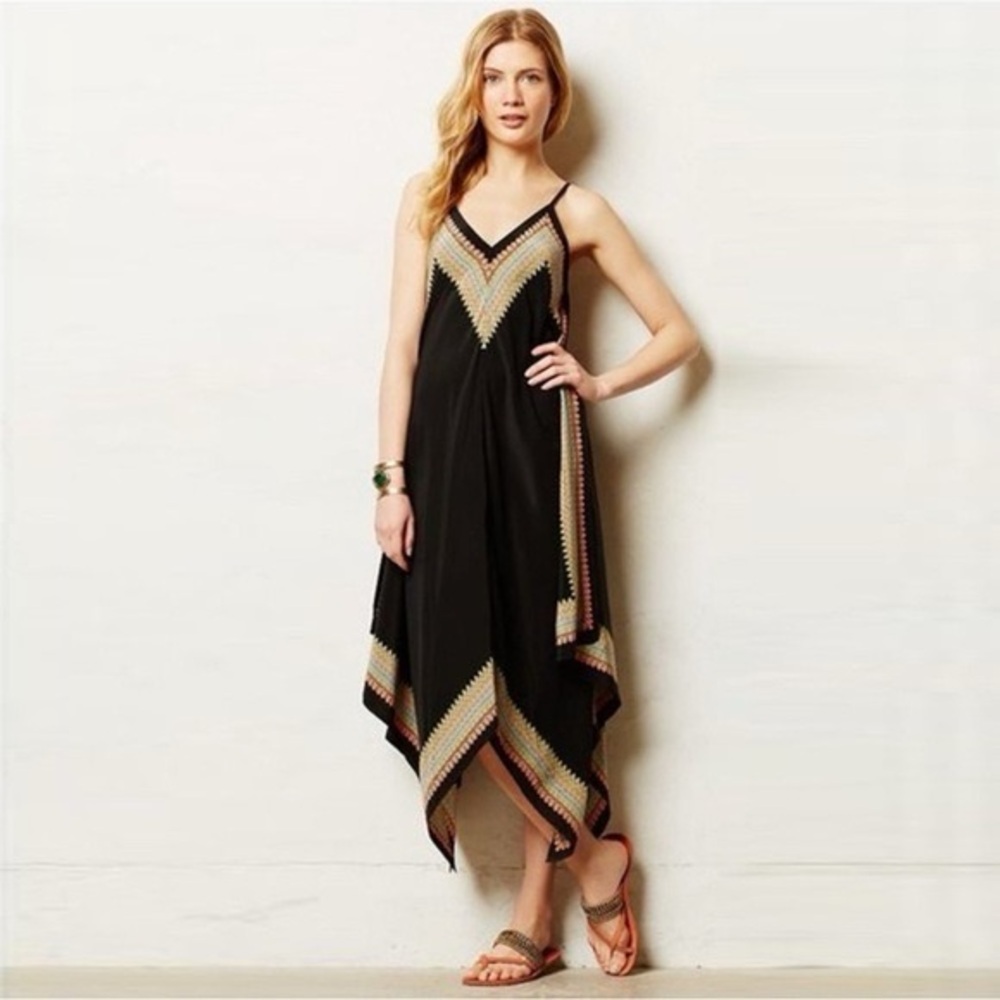 Vanessa Virginia (Anthropologie) Estrella Silk Dress